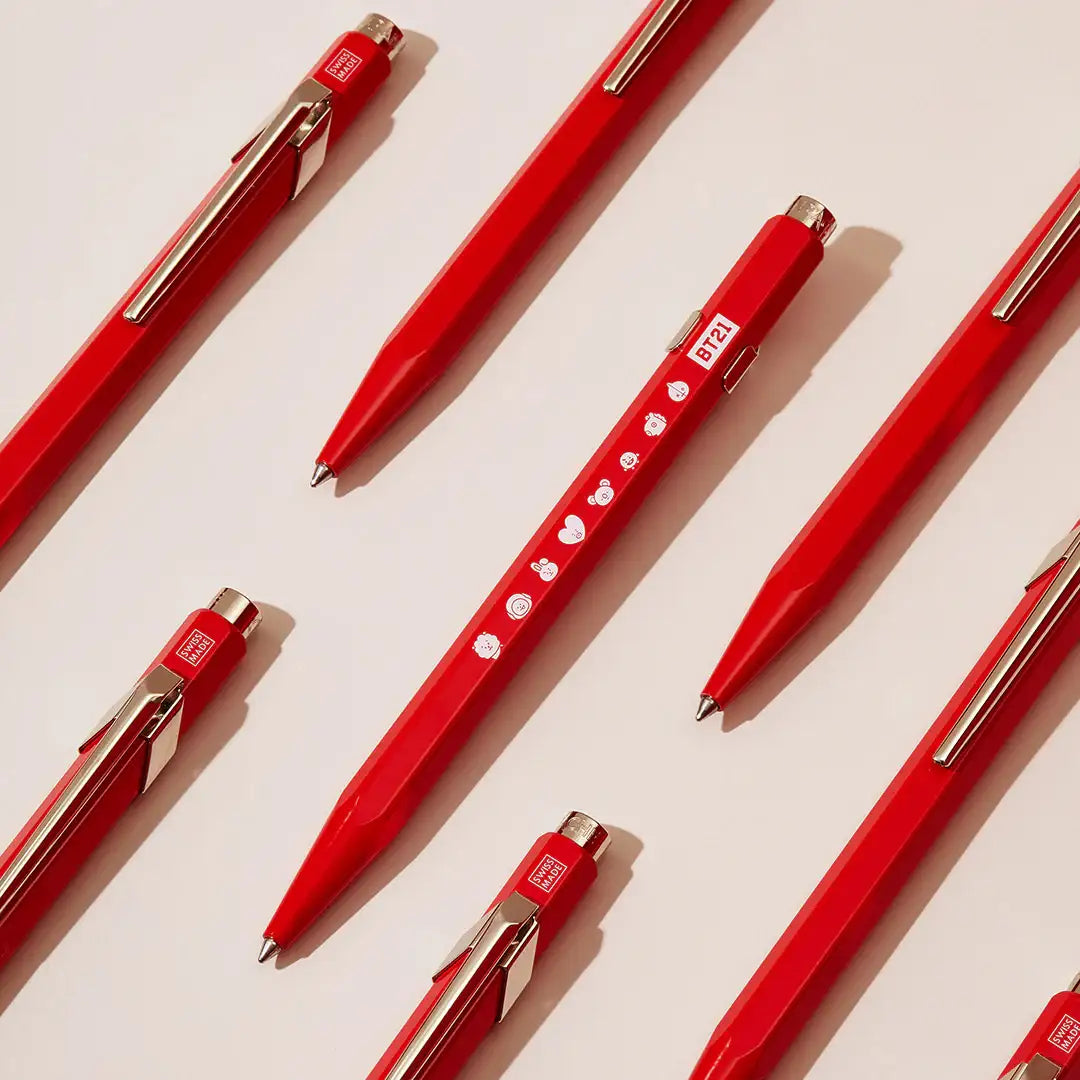 Caran d'ache x Line Friends - BT21 849 Ballpoint Pen - LINE FRIENDS - Stationery - Harumio