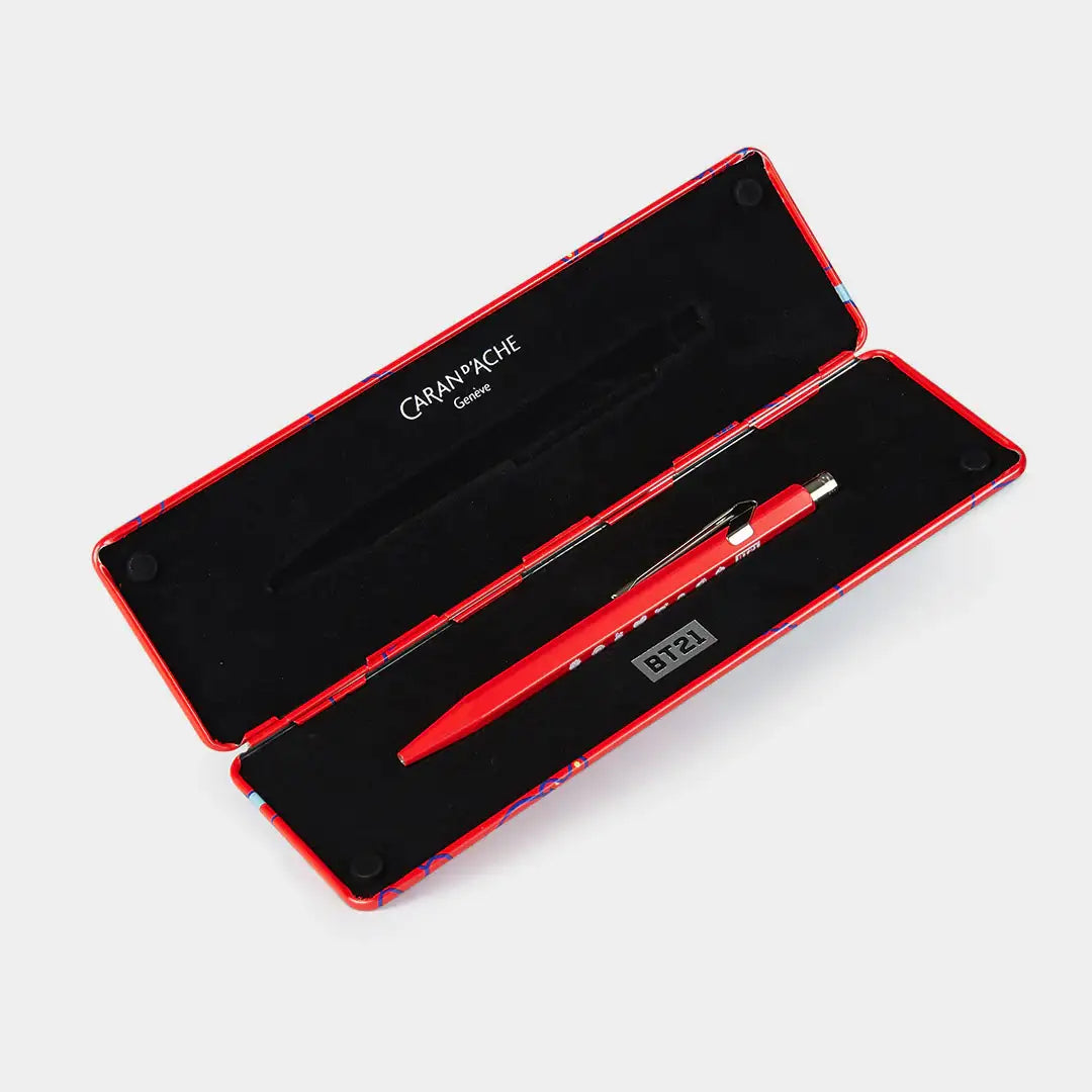 Caran d'ache x Line Friends - BT21 849 Ballpoint Pen - LINE FRIENDS - Stationery - Harumio