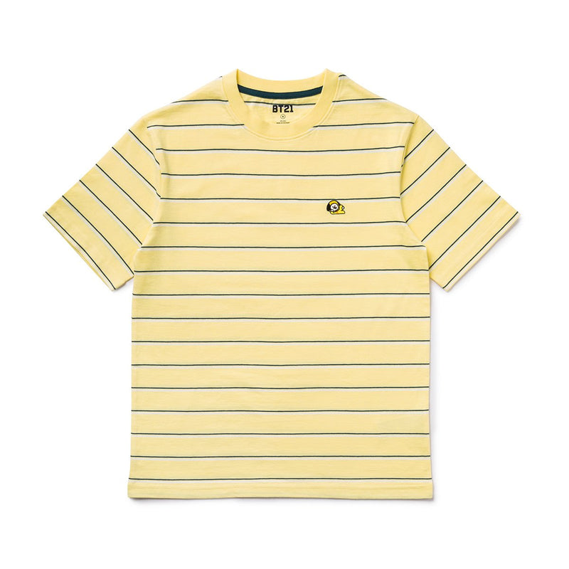 BT21 - Chimmy Basic Striped Short Sleeve T-Shirt