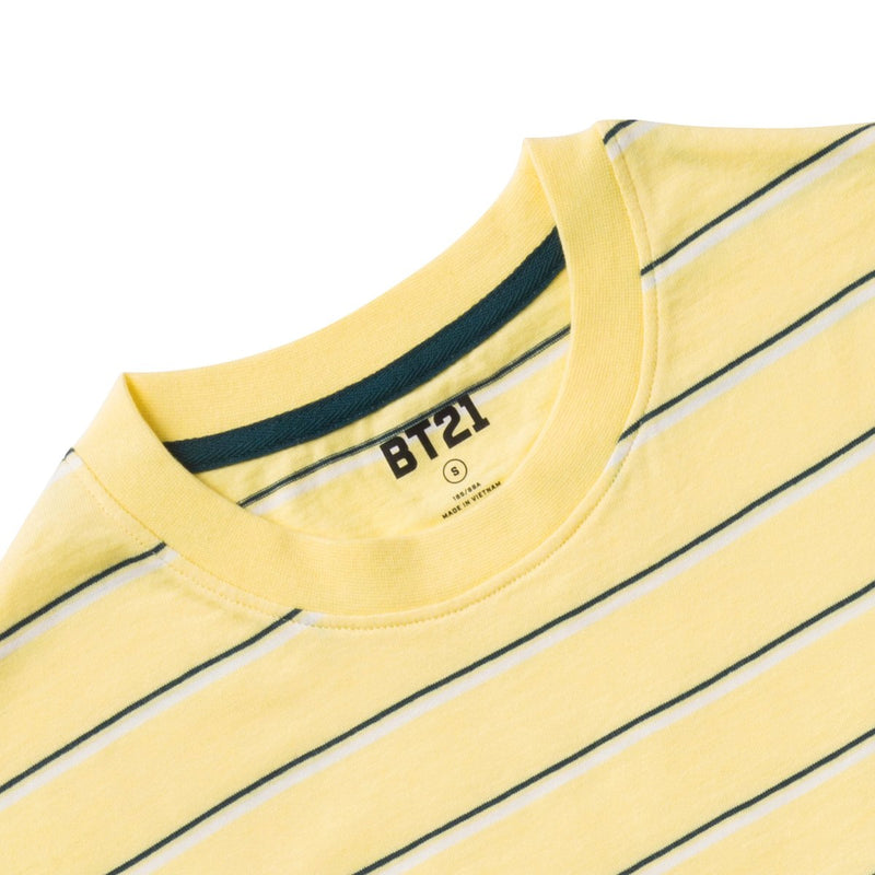 BT21 - Chimmy Basic Striped Short Sleeve T-Shirt