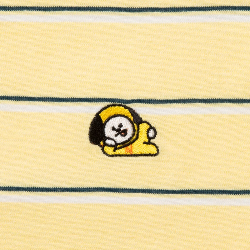 BT21 - Chimmy Basic Striped Short Sleeve T-Shirt