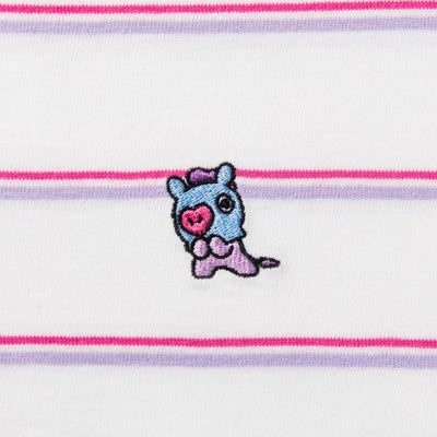 BT21 - Mang Basic Striped Short Sleeve T-Shirt