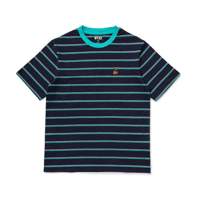 BT21 - Shooky Basic Striped Short Sleeve T-Shirt