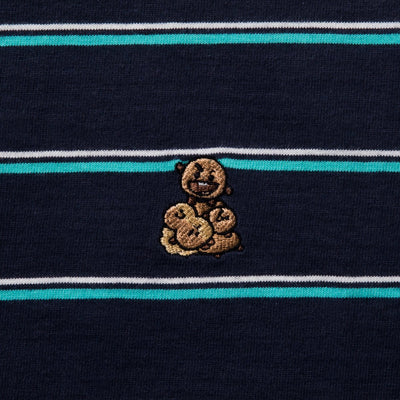BT21 - Shooky Basic Striped Short Sleeve T-Shirt