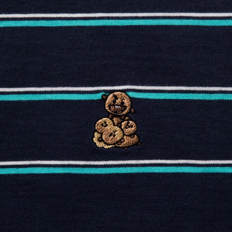 BT21 - Shooky Basic Striped Short Sleeve T-Shirt
