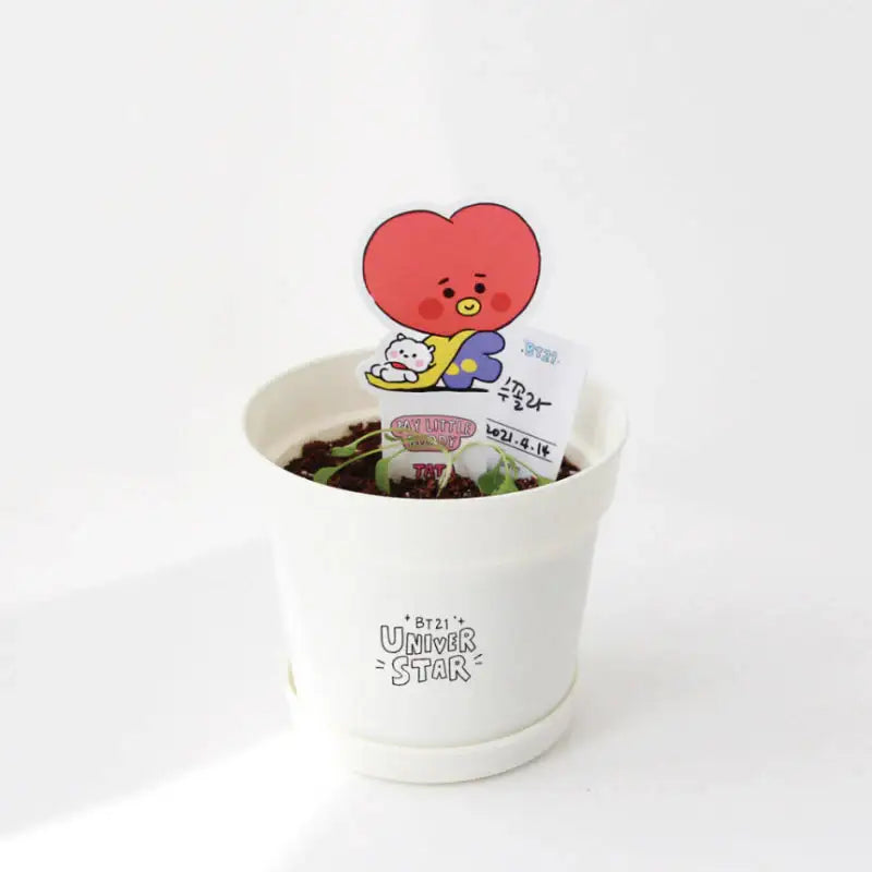 NARA HOME DECO X BT21 - Seed Stick Kit - NARA HOME DECO - Seed Stick Kit - Harumio