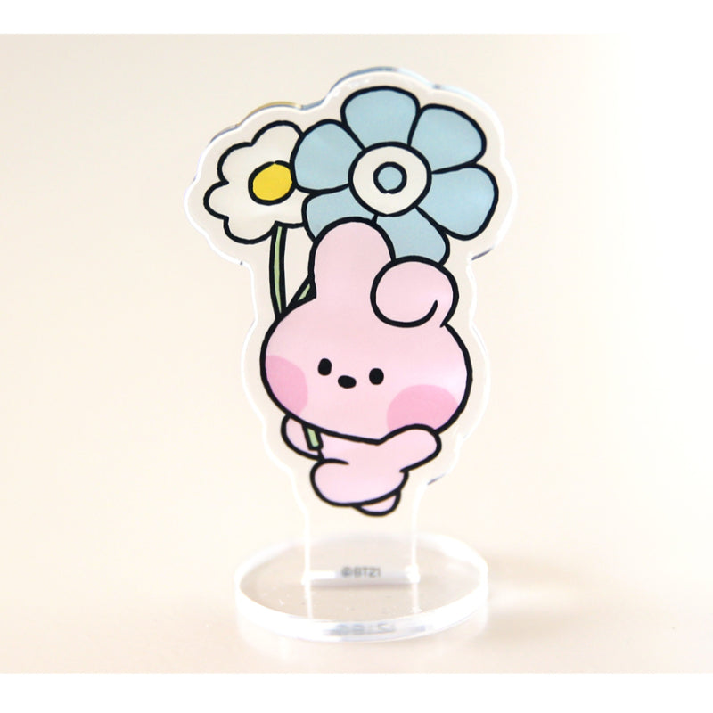 Monopoly x BT21 - Minini Acrylic Stand - Happy Flower