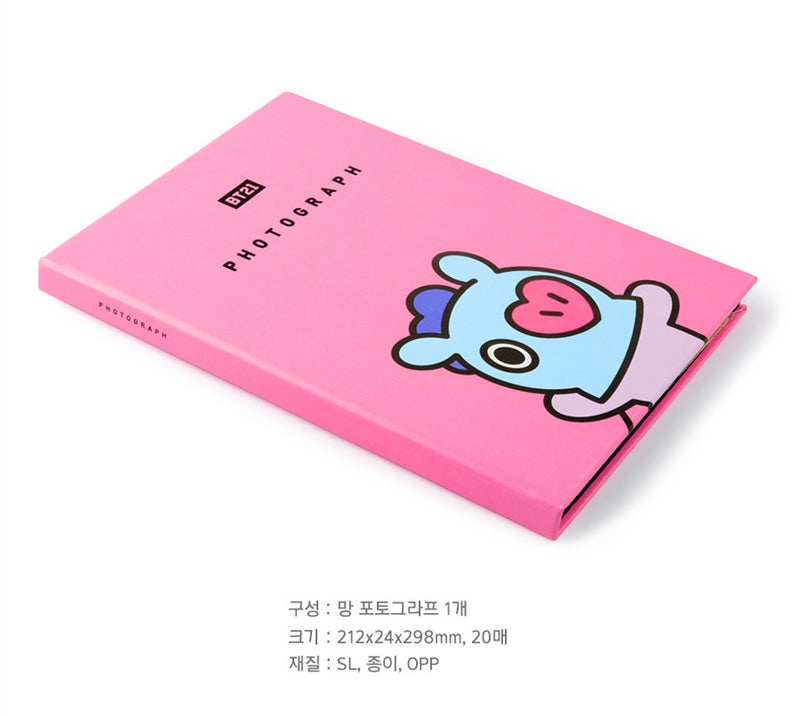 BT21 Photograph - MANG - Stationary, Accessories - Harumio