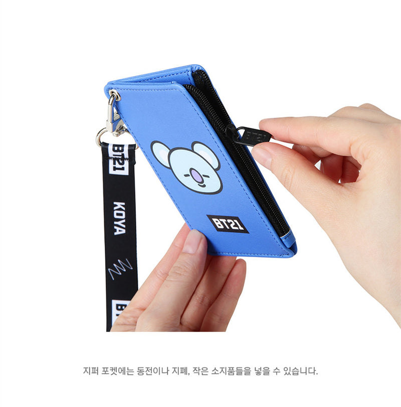 BT21 Strap Card Holder - KOYA - Stationary, Accessories - Harumio