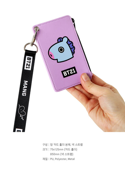 BT21 Strap Card Holder - MANG - Stationary, Accessories - Harumio
