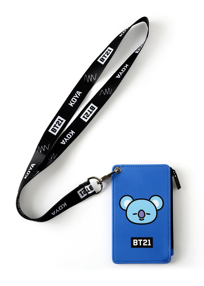 BT21 Strap Card Holder - KOYA - Stationary, Accessories - Harumio