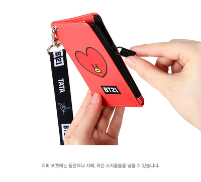 BT21 Strap Card Holder - TATA - Stationary, Accessories - Harumio