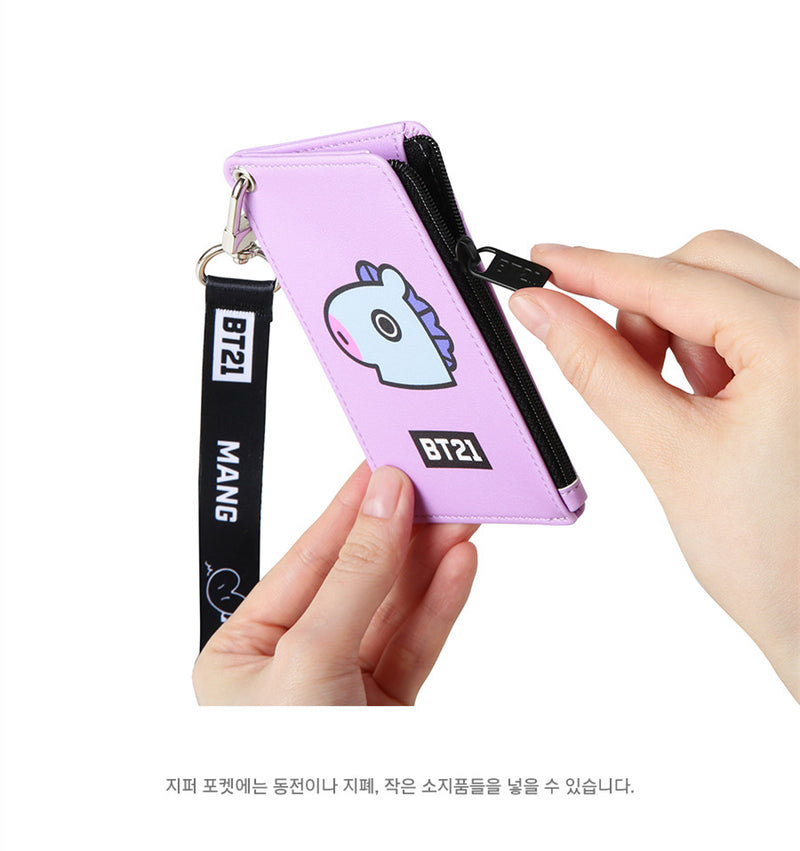 BT21 Strap Card Holder - MANG - Stationary, Accessories - Harumio