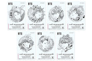 BTS - BTS Illust Transparent T-Money Transportation Card - T-Money - Transportation Card - Harumio