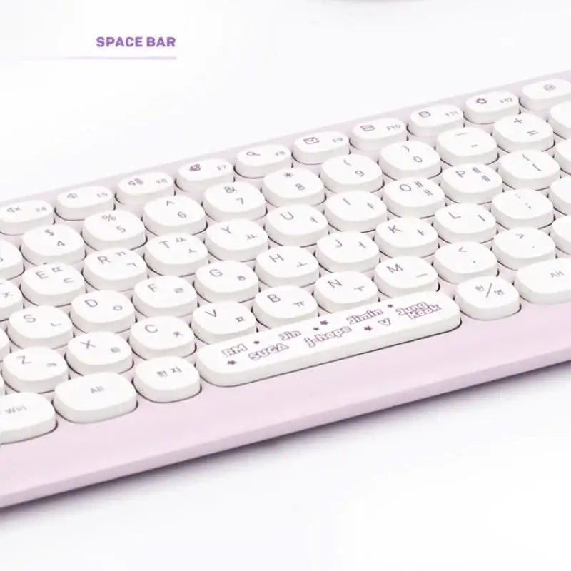 BTS - TinyTan x ROYCHE - Wireless Keyboard - BTS - Wireless Keyboard - Harumio
