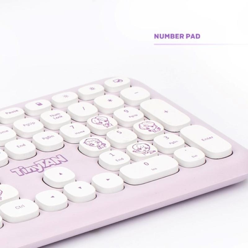 BTS - TinyTan x ROYCHE - Wireless Keyboard