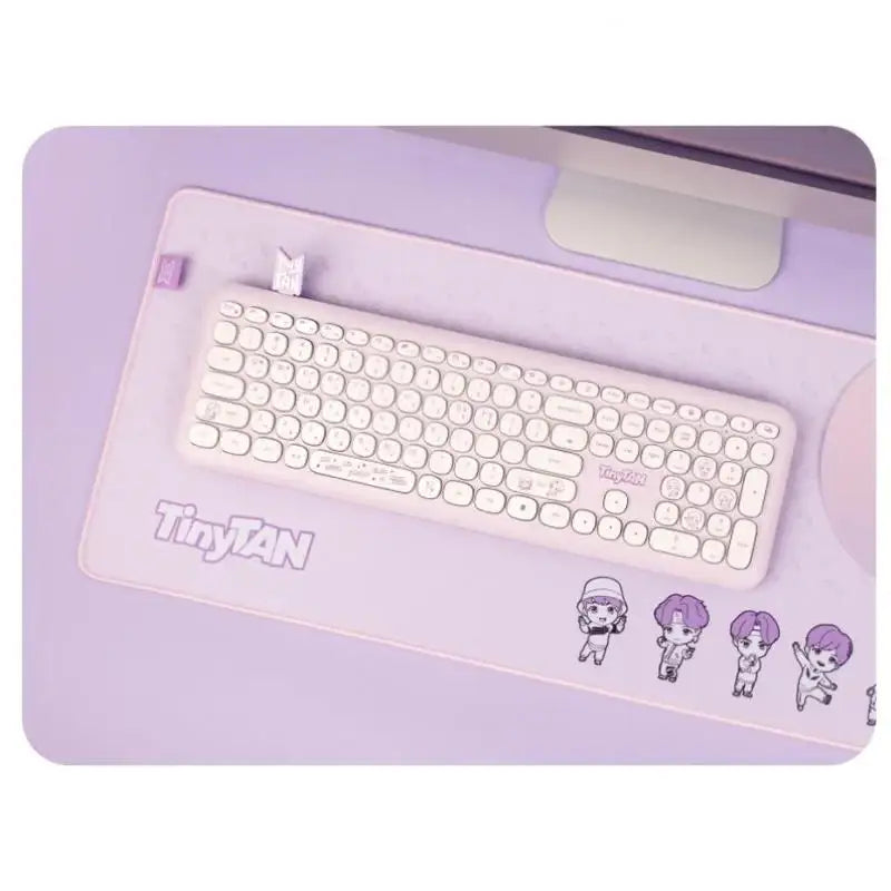 BTS - TinyTan x ROYCHE - Wireless Keyboard - BTS - Wireless Keyboard - Harumio