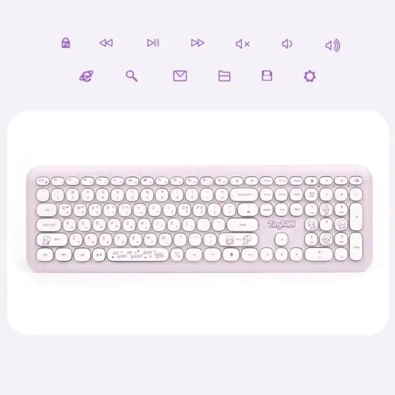 BTS - TinyTan x ROYCHE - Wireless Keyboard - BTS - Wireless Keyboard - Harumio