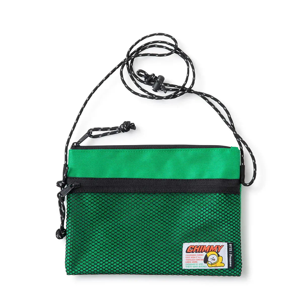 BT21 x Fennec - Mesh Mini Cross Bag - BT21 - Bag - Harumio