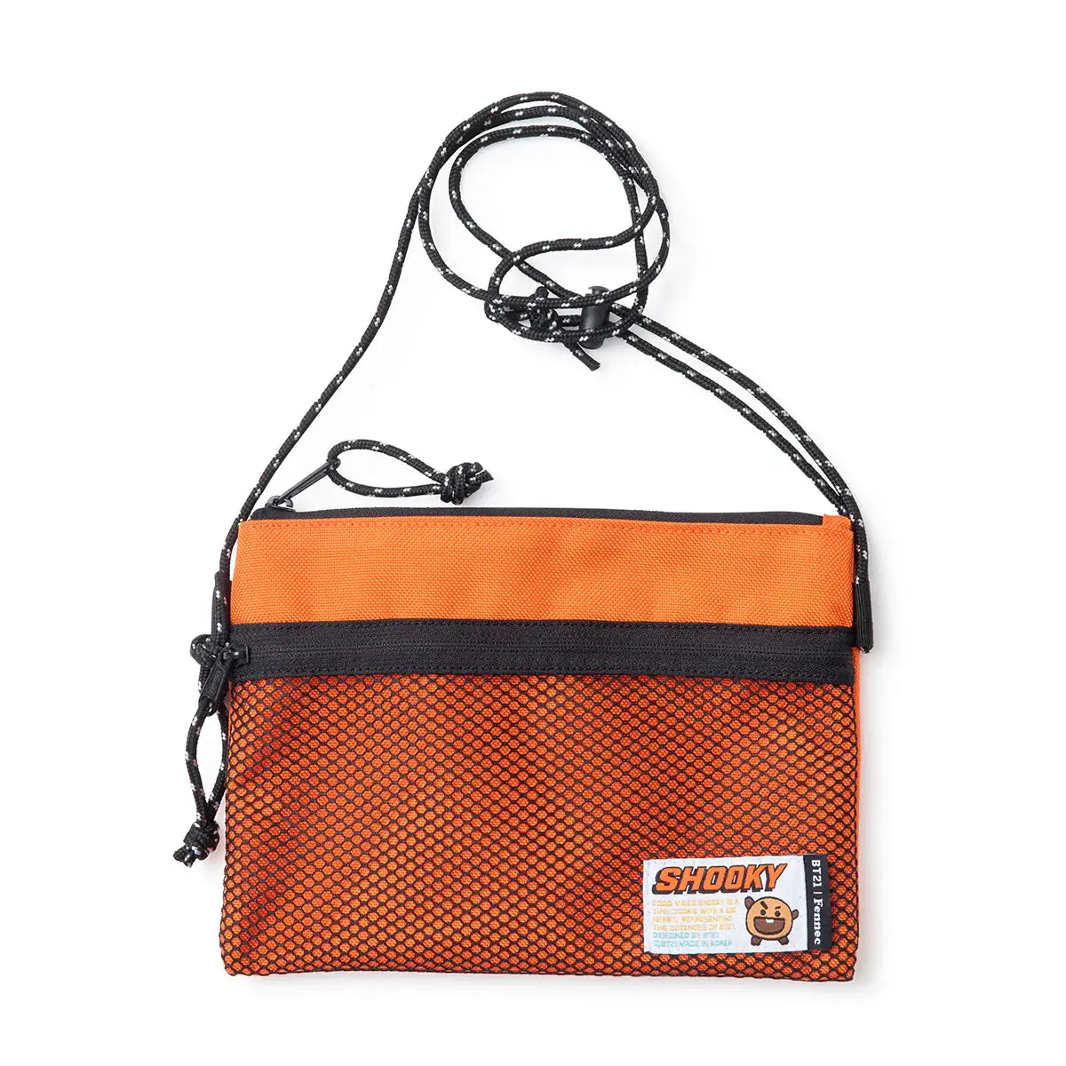 BT21 x Fennec - Mesh Mini Cross Bag - BT21 - Bag - Harumio