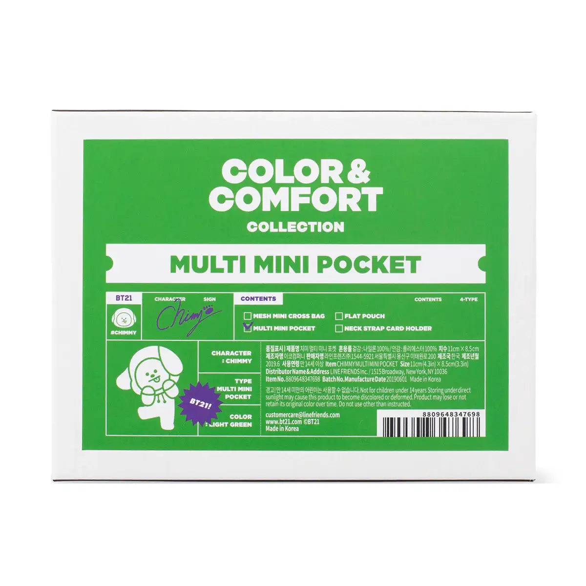 BT21 x Fennec - Multi Mini Pocket - BT21 - Accessories - Harumio