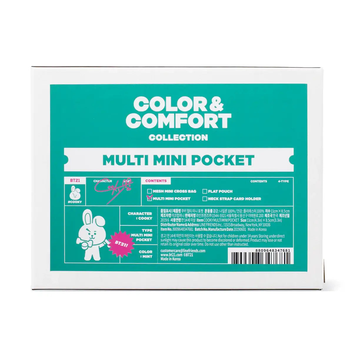 BT21 x Fennec - Multi Mini Pocket - BT21 - Accessories - Harumio
