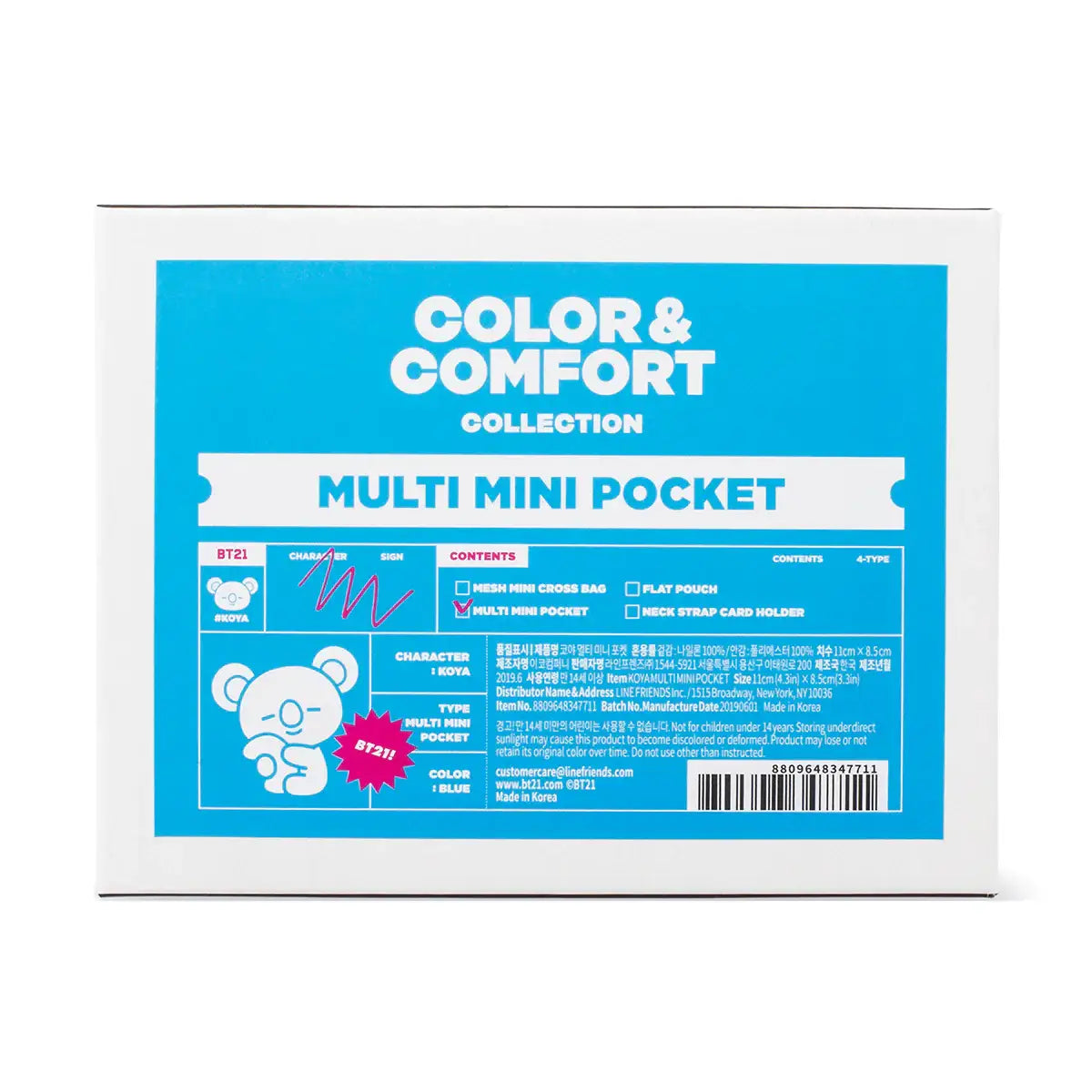 BT21 x Fennec - Multi Mini Pocket - BT21 - Accessories - Harumio