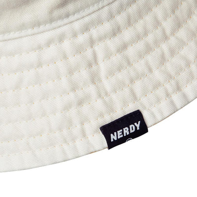 Nerdy - Reversible Bucket Hat - White