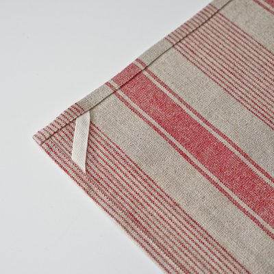 August8th - Natural Hemp Linen Cross Kitchen Cloth