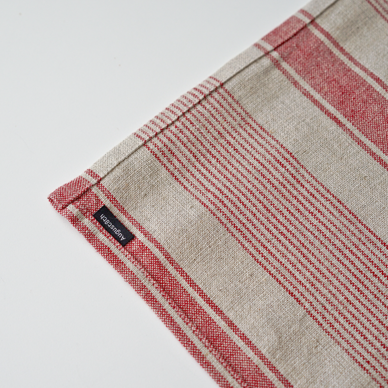 August8th - Natural Hemp Linen Cross Kitchen Cloth