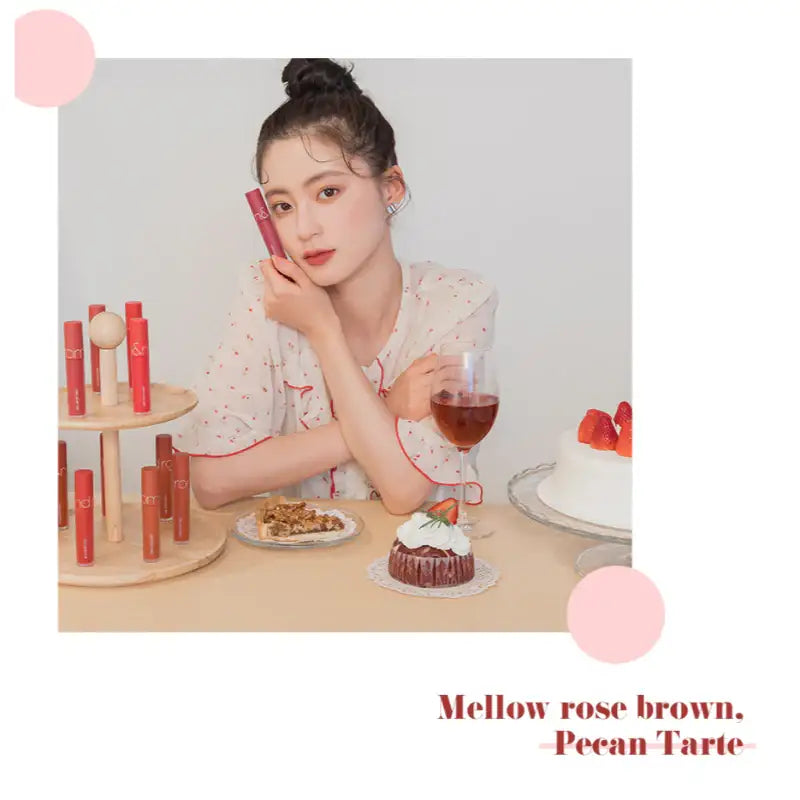 rom&nd - Zero Velvet Tint - Baked Series - rom&nd - Lip Tint - Harumio