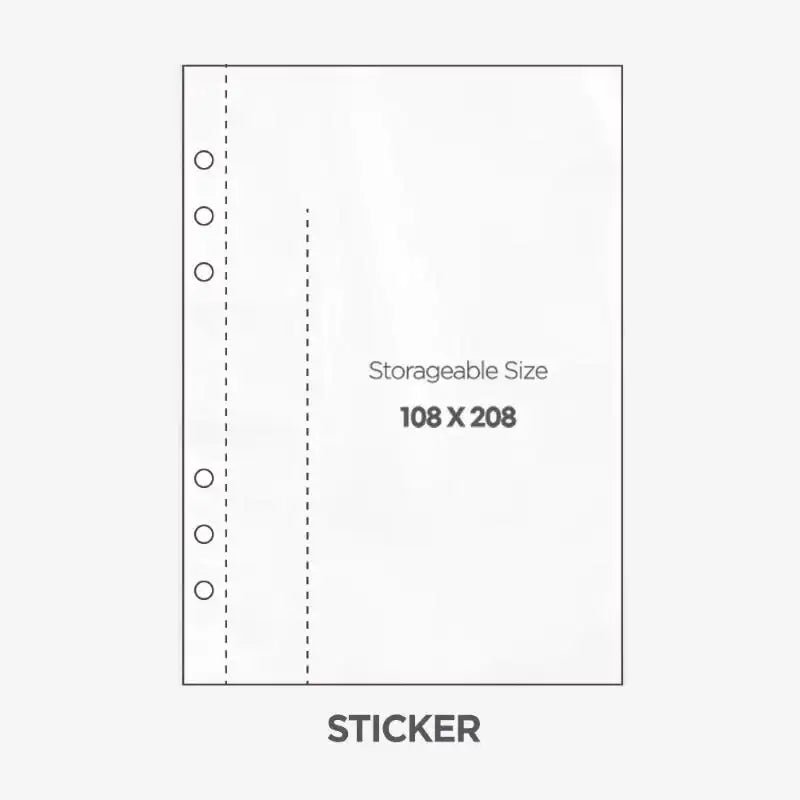 Be On D - After The Rain A5 Deco Pocket Double Sided - Be On D - Photocard - Harumio