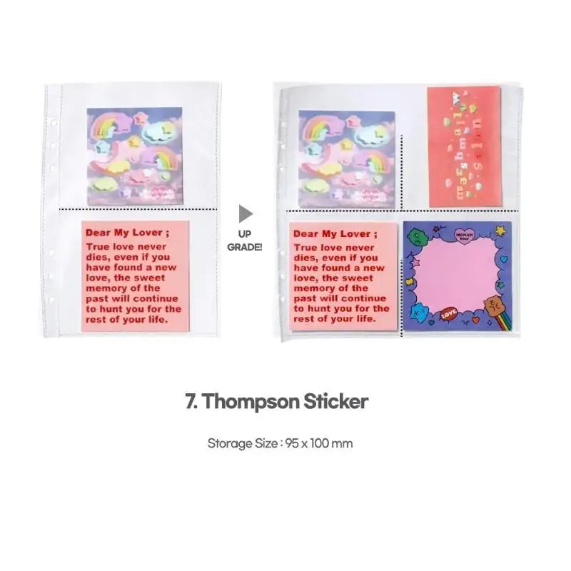 Be On D – After The Rain A5 Deco Pocket Wide - Be On D - Stationery - Harumio