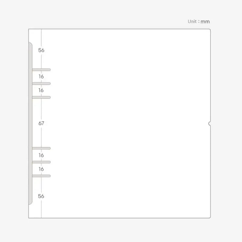 Be On D - After The Rain A5 Deco Pocket Binder Cover Wide - Be On D - Stationery - Harumio