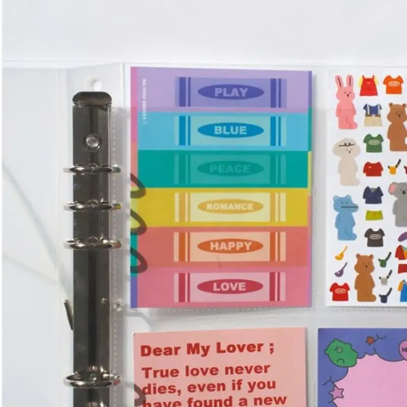 Be On D - After The Rain A5 Deco Pocket Binder Cover Wide - Be On D - Stationery - Harumio