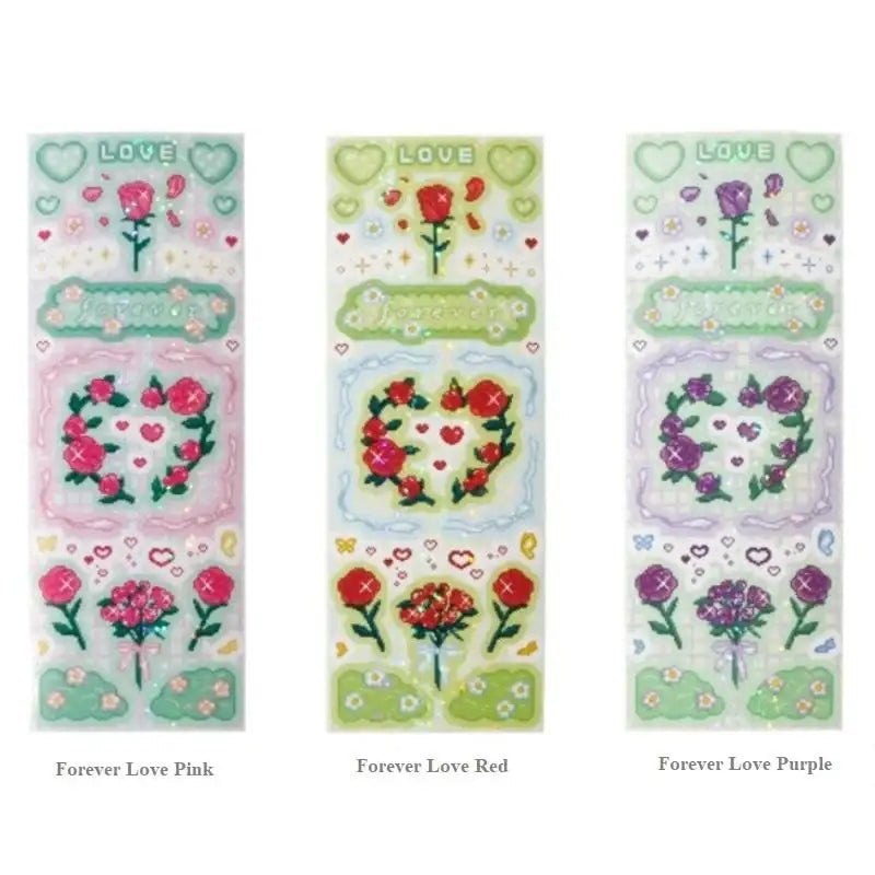 Be On D - After The Rain Cyber Love Twinkle Seal Sticker - Be On D - Stationery - Harumio
