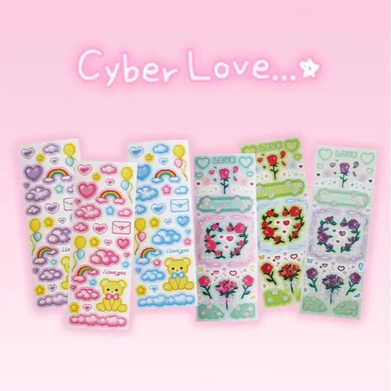 Be On D - After The Rain Cyber Love Twinkle Seal Sticker - Be On D - Stationery - Harumio