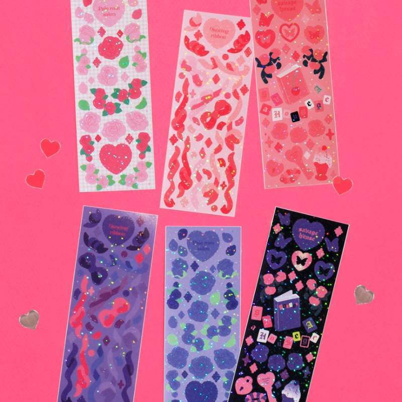 Be On D - House Party Twinkle Seal Sticker - Be On D - Stationery - Harumio