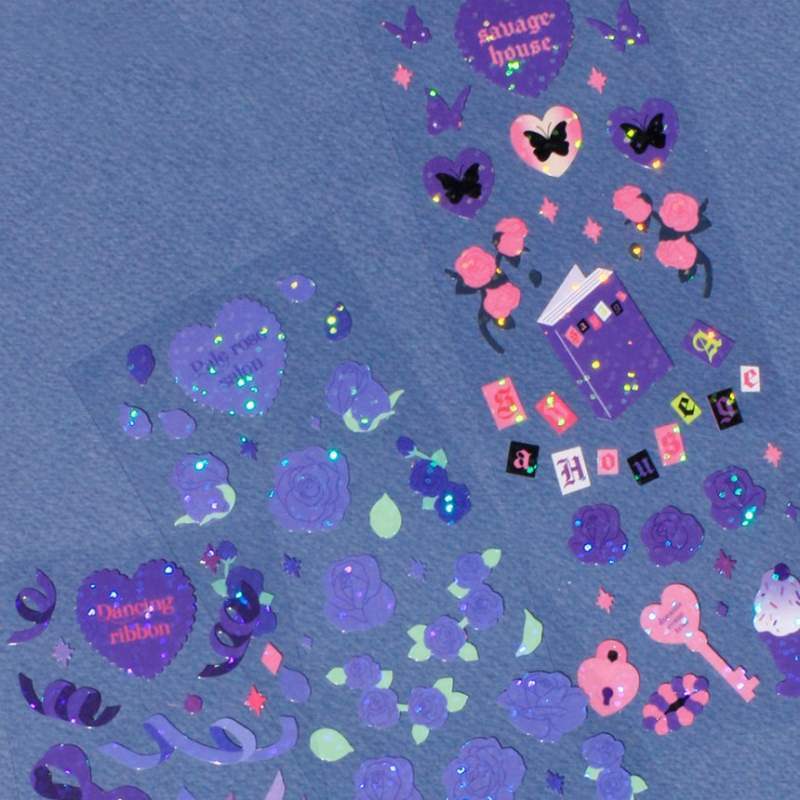 Be On D - House Party Twinkle Seal Sticker - Be On D - Stationery - Harumio