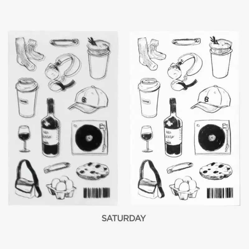 Be On D - After The Rain Object Sticker - Be On D - Stationery - Harumio
