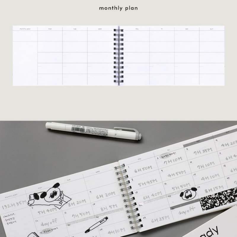 Be On D - After The Rain Stay Steady Planner - Be On D - Stationery - Harumio