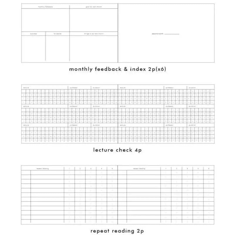 Be On D - After The Rain Stay Steady Planner - Be On D - Stationery - Harumio