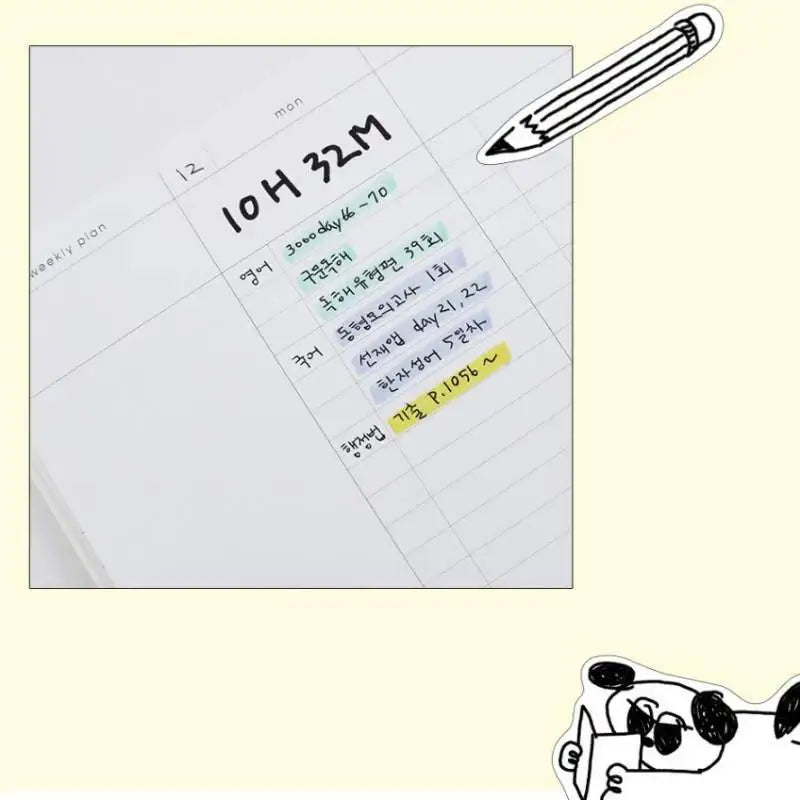 Be On D - After The Rain Stay Steady Planner - Be On D - Stationery - Harumio