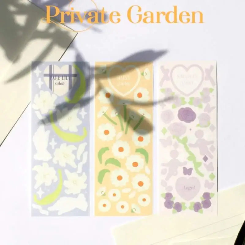 Be On D - After The Rain Private Garden Seal Sticker - Be On D - Stationery - Harumio