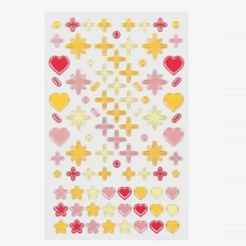 Be On D - After The Rain Silver Deco Sticker - Be On D - Stationery - Harumio