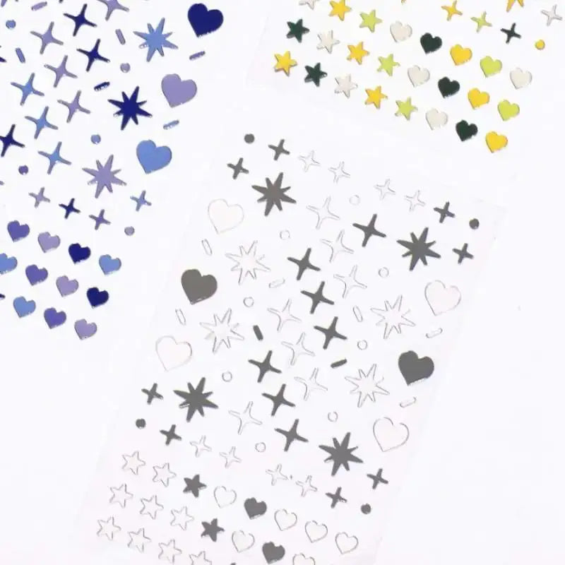 Be On D - After The Rain Silver Deco Sticker - Be On D - Stationery - Harumio