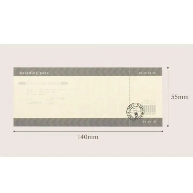 Be On D - After The Rain Ticket Book - Be On D - Stationery - Harumio