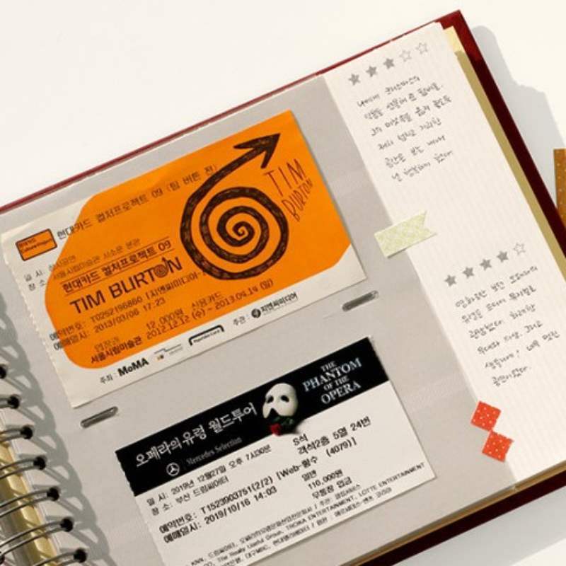 Be On D - After The Rain Ticket Book - Be On D - Stationery - Harumio