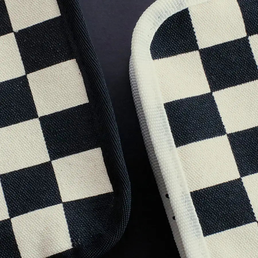 Be on D - On The Table - Pencil Case (Checkerboard) - Be on D - Storage & Organization - Harumio