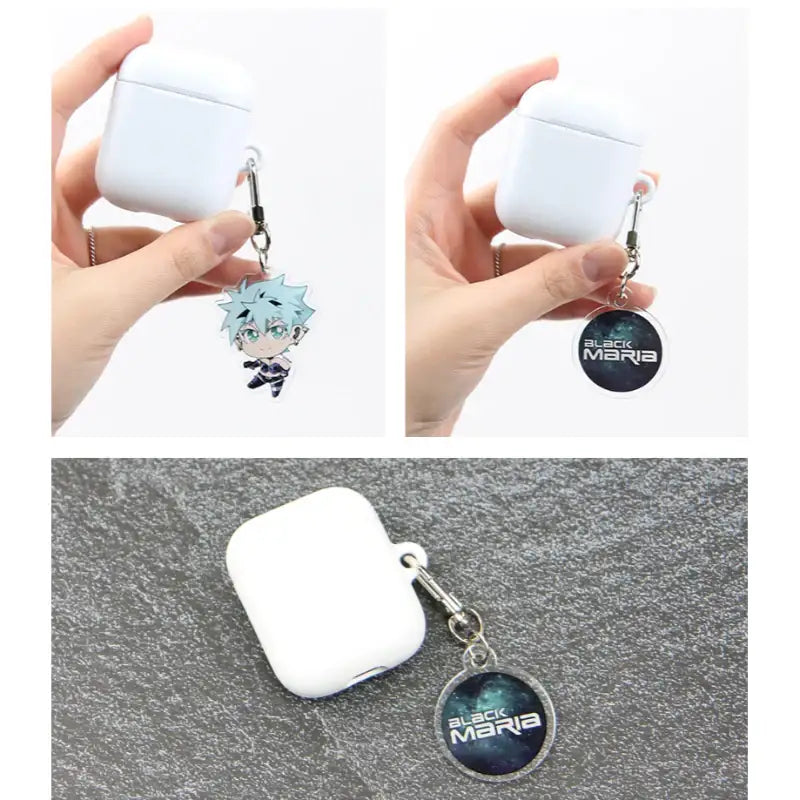 Black Maria - Acrylic Keyring - Webtoon Shop - Keyrings - Harumio